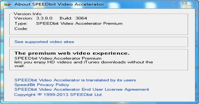 serial key speedbit video accelerator premium